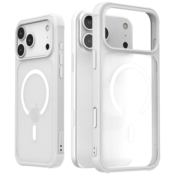 Калъф Araree Duple M Armor MagSafe за iPhone 17 Pro Max, бял