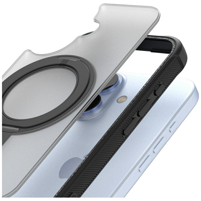 Калъф Araree Duple M Stand MagSafe за iPhone 17, черен