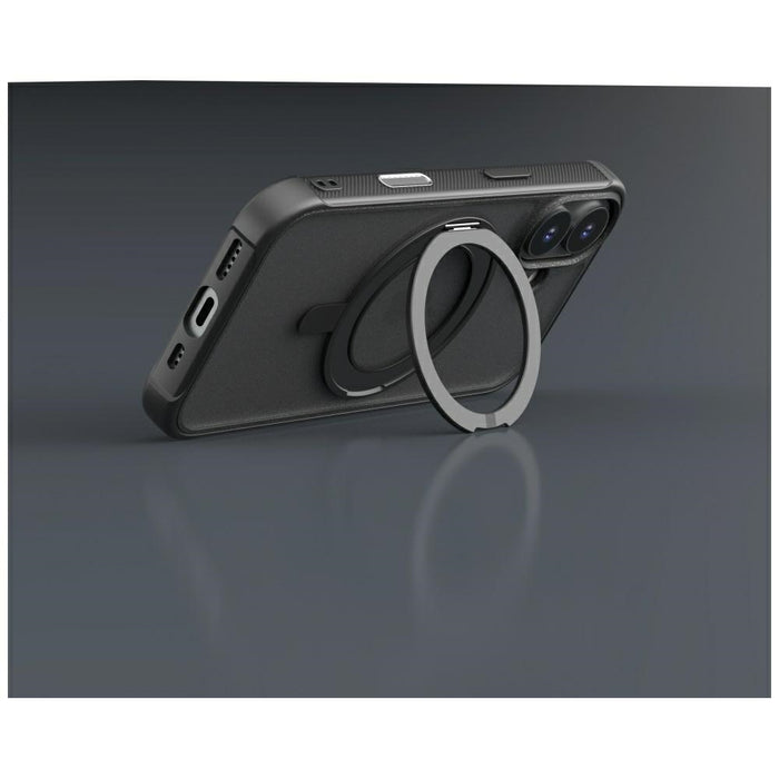 Калъф Araree Duple M Stand MagSafe за iPhone 17 Pro, черен