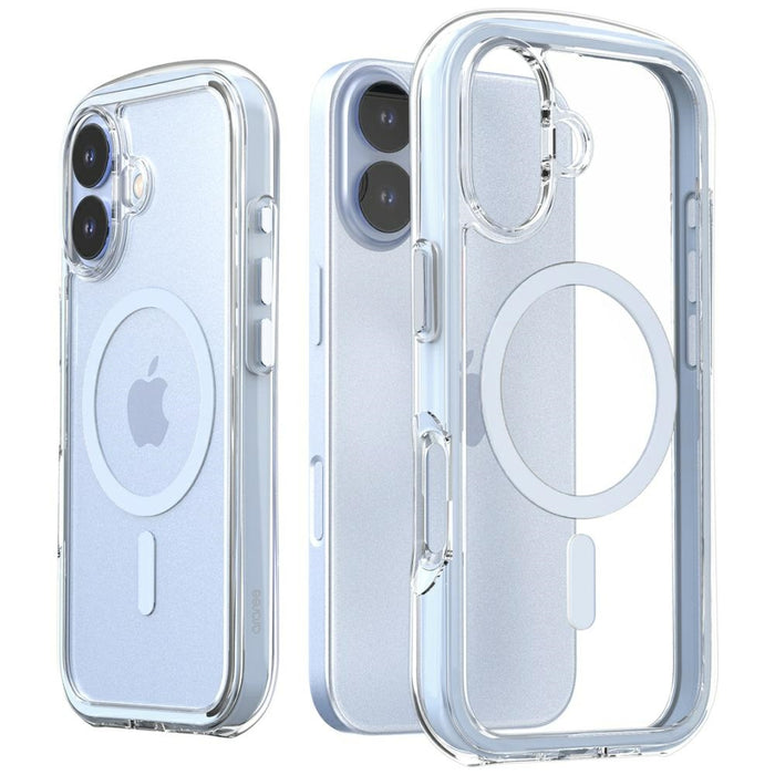 Калъф Araree Duple M Air MagSafe за iPhone 17, син