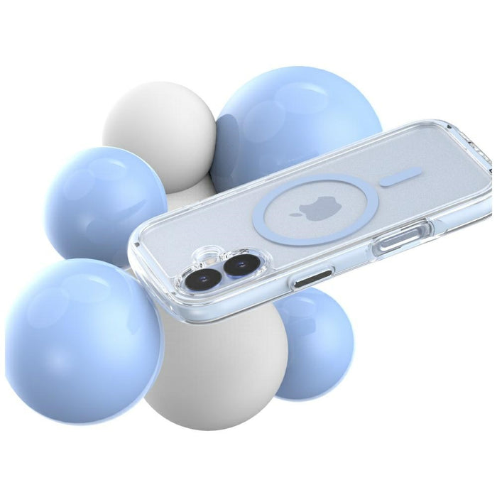 Калъф Araree Duple M Air MagSafe за iPhone 17, син