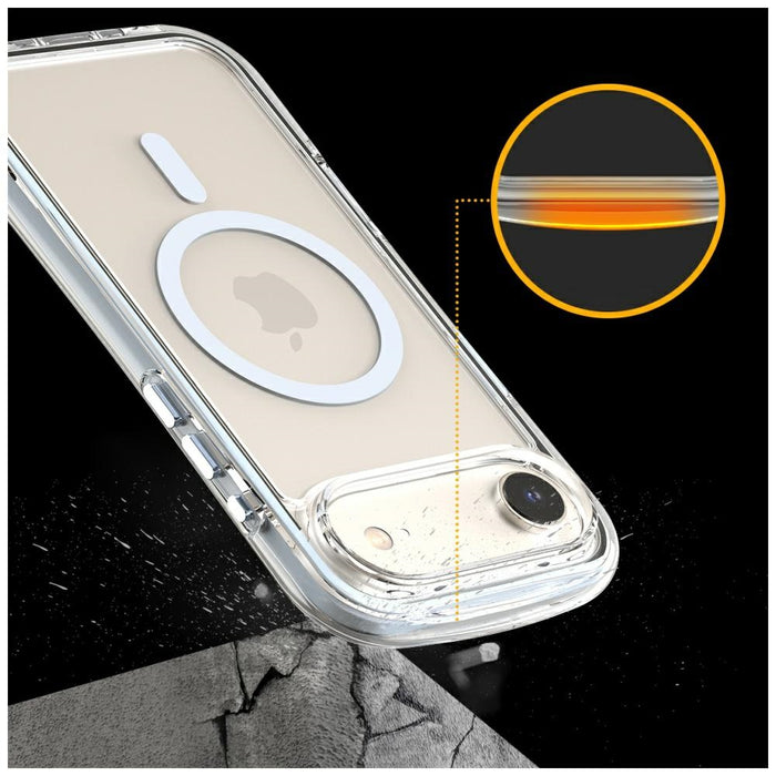 Калъф Araree Duple M Air MagSafe за iPhone Air, син