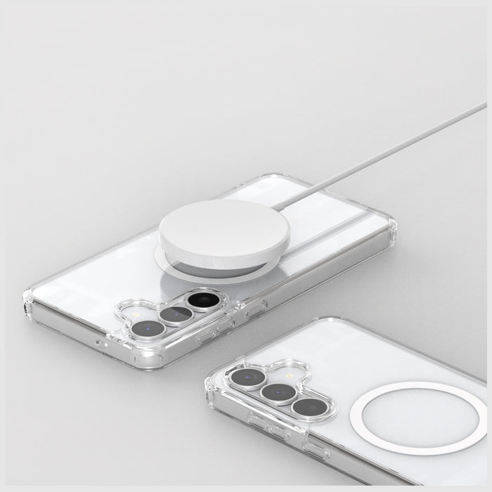 Калъф Araree Duple M MagSafe за Samsung Galaxy S25 FE, прозрачен