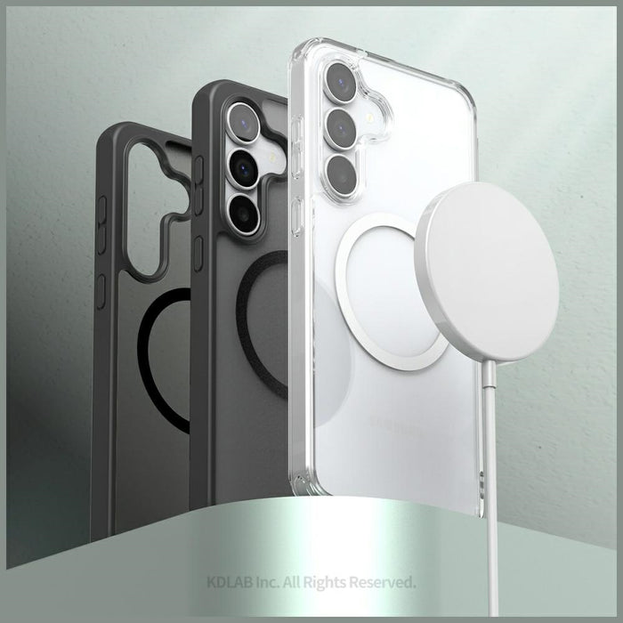 Калъф Araree Duple M MagSafe за Samsung Galaxy S25 FE, прозрачен