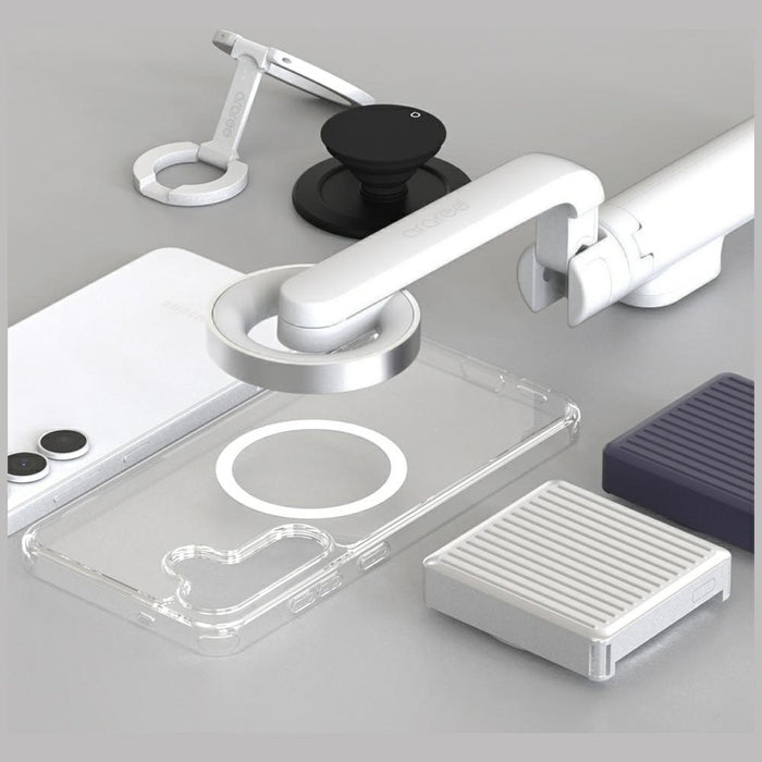 Калъф Araree Duple M MagSafe за Samsung Galaxy S25 FE, прозрачен