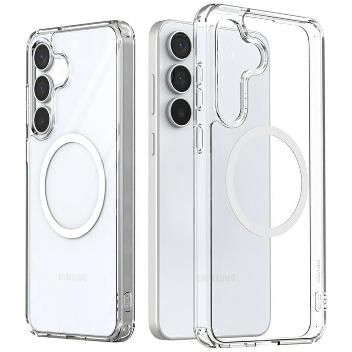 Калъф Araree Duple M MagSafe за Samsung Galaxy S25 FE, прозрачен