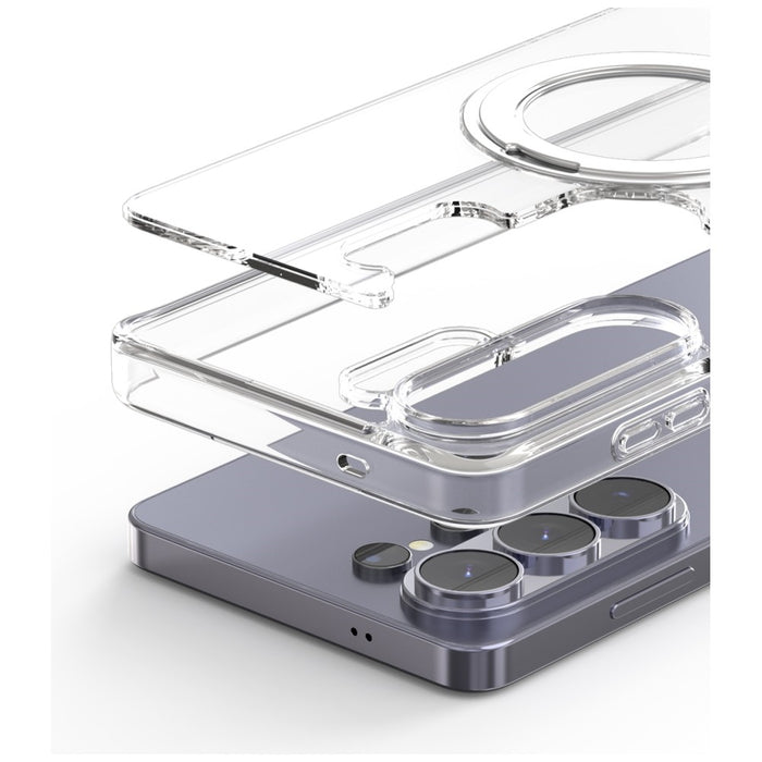 Калъф Araree Duple M Stand MagSafe за Samsung Galaxy S26 Ultra, прозрачен