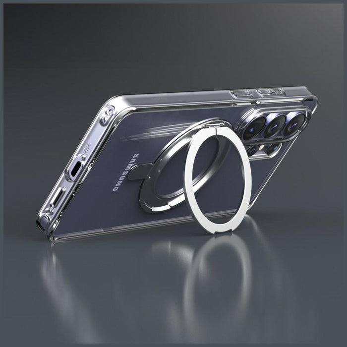 Калъф Araree Duple M Stand MagSafe за Samsung Galaxy S26 Ultra, прозрачен