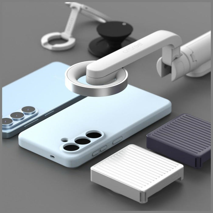 Калъф Araree Typo Skin M MagSafe за Samsung Galaxy S26+, светлосин