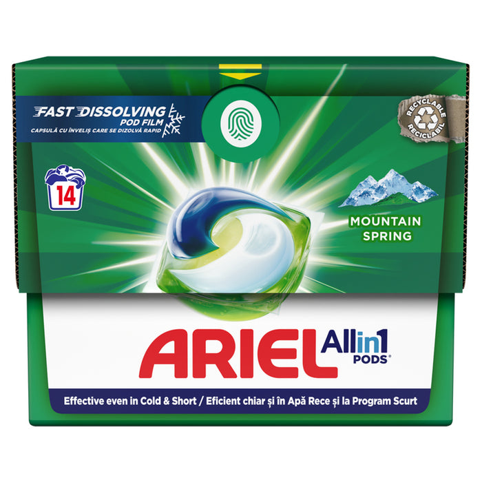 КАПСУЛИ ЗА ПРАНЕ 14 ПРАНЕТА SPRING ARIEL