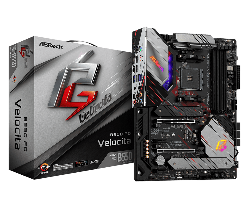 Дънна платка ASRock B550 PG Velocita