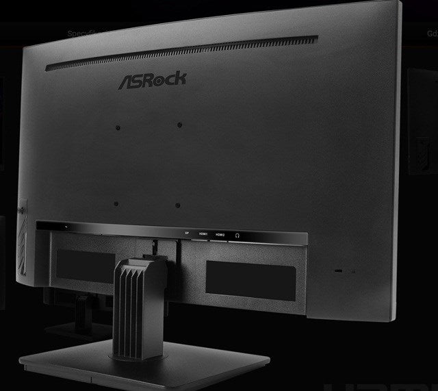 Asrock PG27QRT1B компютърен монитор 68,6 cm (27") 2560 x 1440 px QHD черен