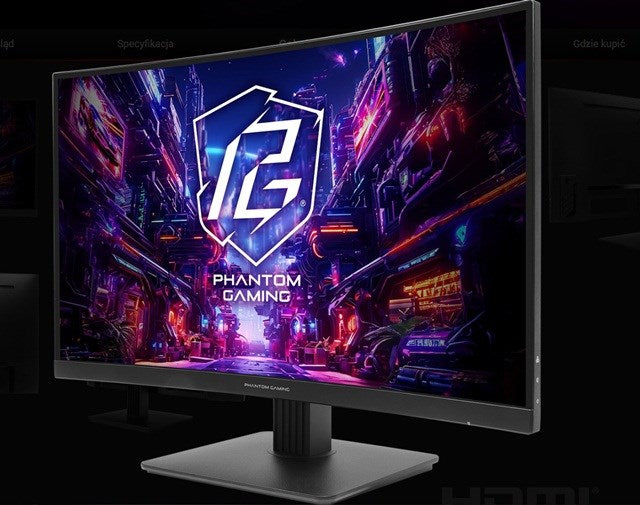 Asrock PG27QRT1B компютърен монитор 68,6 cm (27") 2560 x 1440 px QHD черен