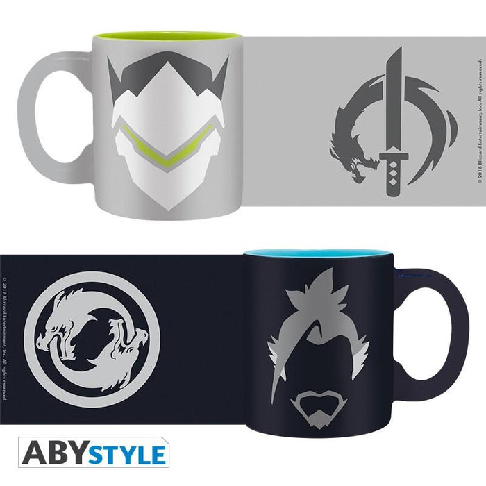 Комплект чаши ABYSTYLE OVERWATCH 2Hanzo and Genji