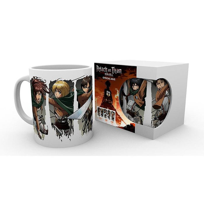 Чаша ABYSTYLE ATTACK ON TITAN Character Montage
