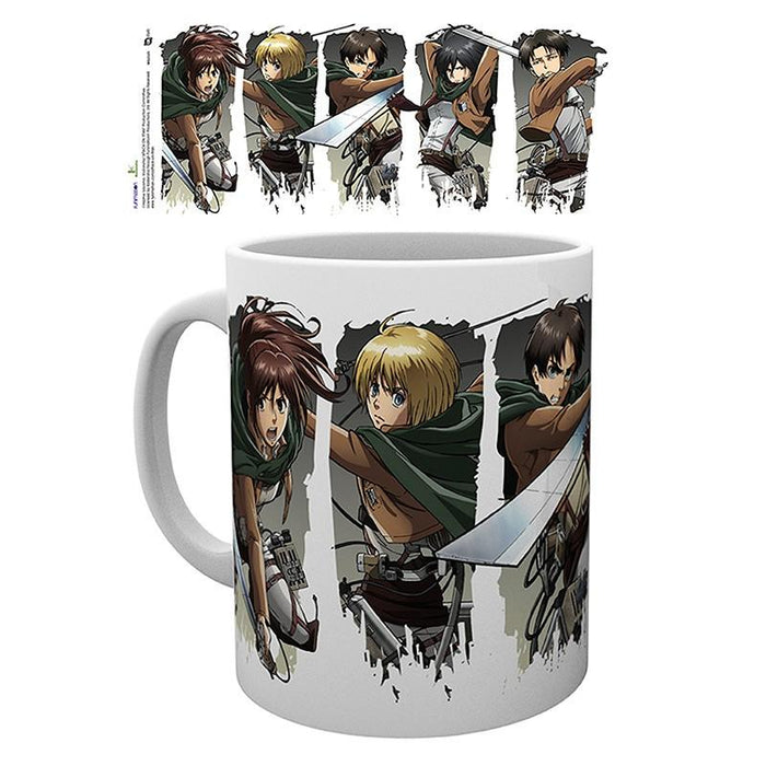 Чаша ABYSTYLE ATTACK ON TITAN Character Montage