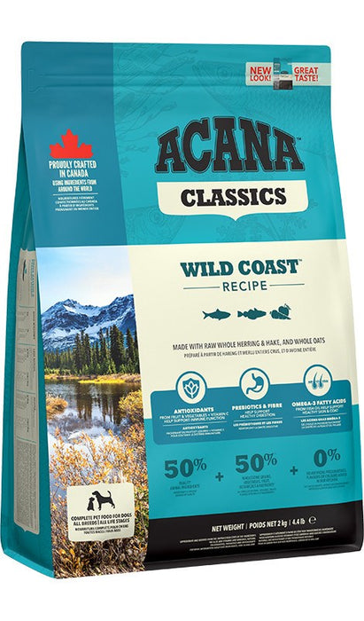ACANA Classics Wild Coast - суха храна за кучета - 2 кг