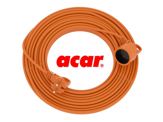Acar PS-2P H05VV-F 2X1 30M градински удължителен кабел