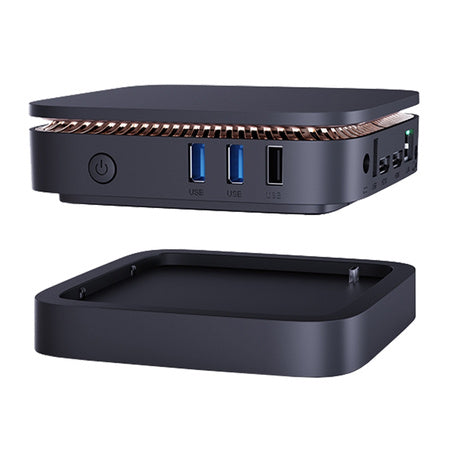 MINI PC AceMagic AK1 PLUS, Intel N97 16GB RAM + 512GB черен