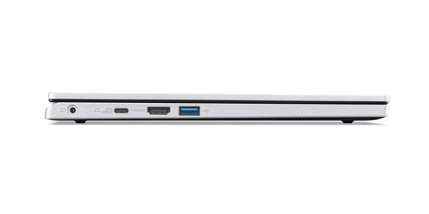 Acer Aspire 3 A314-36P-3772 Intel Core i3 N-series i3-N305 Лаптоп 35,6 cm (14") Full HD 8 GB LPDDR5-SDRAM 256 GB SSD Wi-Fi 6 (802.11ax) Windows 11 Home Silver Ново преопаковане/преопаковане