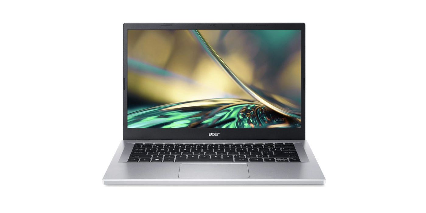 Acer Aspire 3 A314-36P-3772 Intel Core i3 N-series i3-N305 Лаптоп 35,6 cm (14") Full HD 8 GB LPDDR5-SDRAM 256 GB SSD Wi-Fi 6 (802.11ax) Windows 11 Home Silver Ново преопаковане/преопаковане