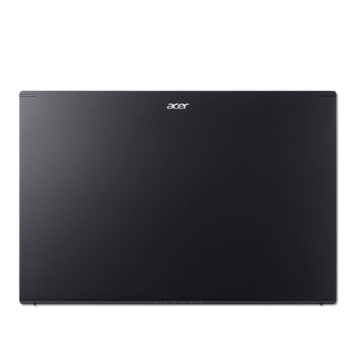 Acer Aspire 7 Performance, A715-76G-531Q, i5-12450H (до 4.4GHz, 12MB), 15.6" FHD IPS, 8GB DDR4 3200 (1 слот), 512GB NVMe SSD, RTX 3050 4GB GDDR6, Wi-Fi AX+BT5.2, FP, HD Cam + Микрофон, KB Backlight, Без OS, Черен