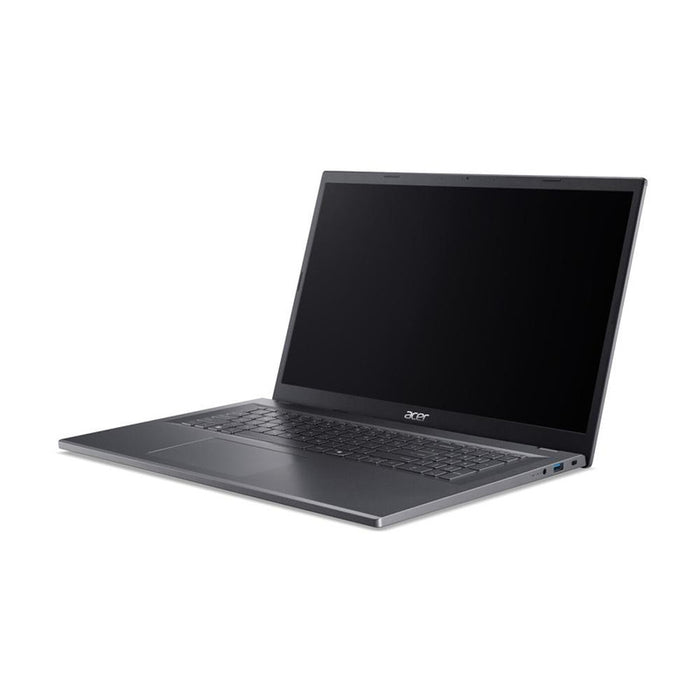 Acer Aspire 17, A17-51M-72HF, Intel Core i7-13620H (10C/16T, до 4,9GHz, 24MB),17,3" FHD (1920x1080) IPS LCD с тънка рамка,16GB DDR5 4600MHz,512GB PCIe NVMe SSD, Intel UMA, FHD Cam, WiFi 6E, BT 5.1, без операционна система, стоманено сиво