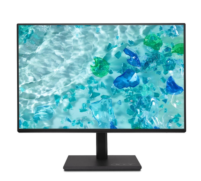 Acer Vero B277Gbmiprzx, 27" IPS LED, ZeroFrame FHD (1920x1080) AG, 4ms (GTG), 120Hz, 100M:1, 1500:1, 250nits, 99% sRGB, HDMI, VGA, DP, USB3.2x4 USB-B(1up 4down), Speakers 2x2W, Audio In/Out, ERGOstand, TUV, Energy Efficiency Class C, VESA, Black