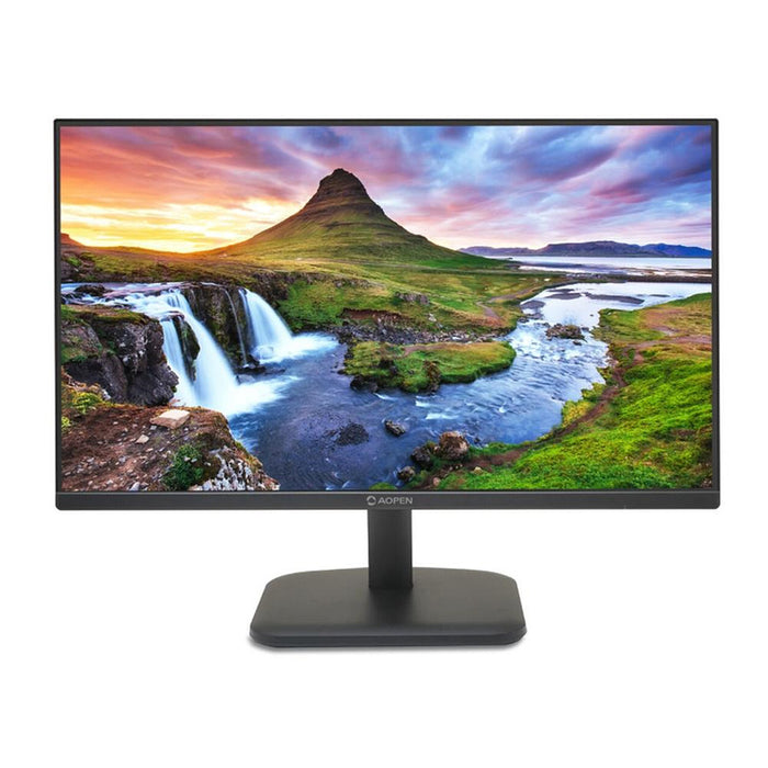 Aopen захранван от Acer 27CL1G0bi, 27'', IPS FHD (1920x1080) LED, 250nit, 1ms TVR, ZeroFrame, 120Hz FreeSync, sRGB 99%, без трептене, 1000:1 ACM, HDMI, VGA, Tilt, Vesa, BluelightShield, черен