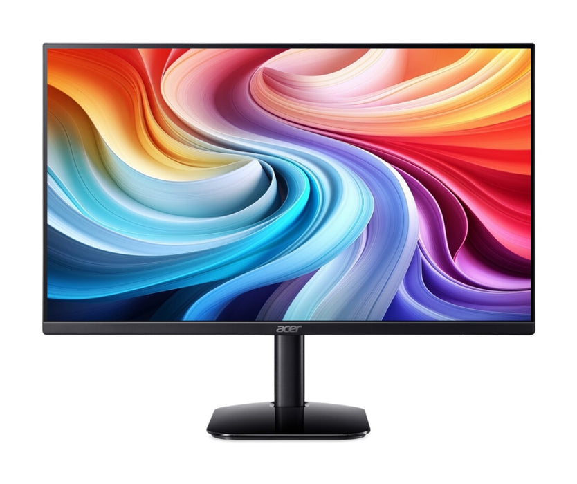 Acer KA272E0bi, 27" IPS LED, ZeroFrame, FHD (1920x1080) FreeSync, 1ms(VRB), 100Hz, 100M:1, 250 cd/m2, VGA, HDMI, Tilt,VESA, черен