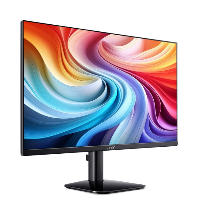 Acer KA272E0bi, 27" IPS LED, ZeroFrame, FHD (1920x1080) FreeSync, 1ms(VRB), 100Hz, 100M:1, 250 cd/m2, VGA, HDMI, Tilt,VESA, черен