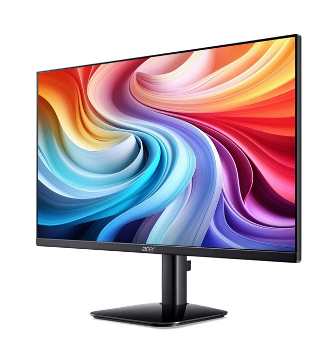 Acer KA272E0bi, 27" IPS LED, ZeroFrame, FHD (1920x1080) FreeSync, 1ms(VRB), 100Hz, 100M:1, 250 cd/m2, VGA, HDMI, Tilt,VESA, черен