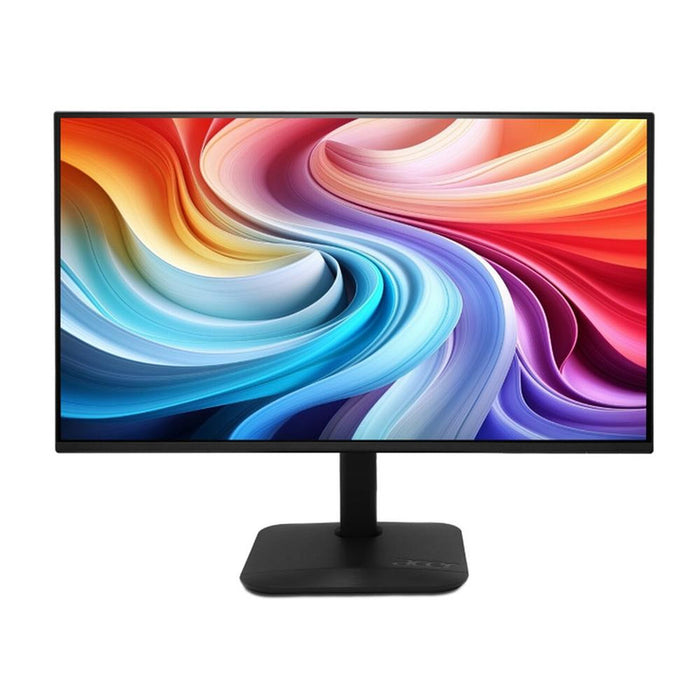 Acer KA272Gbip, 27'' FHD (1920x1080) IPS, ZeroFrame, 120Hz, 1ms (VRB), AdaptiveSync, 250 нита, HDMI, DP, VisionCare, енергиен клас B, черен, 2Y