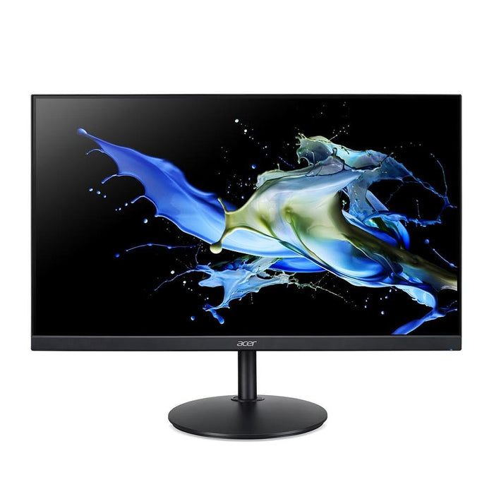 Acer Vero CB242YGbipr, 23.8" FHD (1920x1080) IPS, ZeroFrame 120Hz Adaptive Sync, 1ms (VRB), 250nits, VGA, HDMI, DP, Audio In/Out, Черен, 3Y