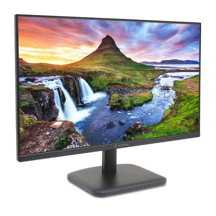Aopen захранван от Acer 24CL1YG0bi, 23.8'', IPS FHD (1920x1080) LED, 250nit, 1ms TVR, ZeroFrame, 120Hz FreeSync, sRGB 99%, Flicker-less, 1000:1 ACM, HDMI, VGA, Tilt, Vesa, BluelightShield, черен
