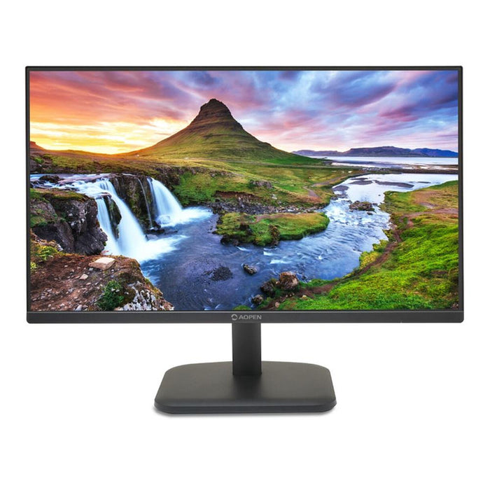 Aopen захранван от Acer 24CL1YG0bi, 23.8'', IPS FHD (1920x1080) LED, 250nit, 1ms TVR, ZeroFrame, 120Hz FreeSync, sRGB 99%, Flicker-less, 1000:1 ACM, HDMI, VGA, Tilt, Vesa, BluelightShield, черен