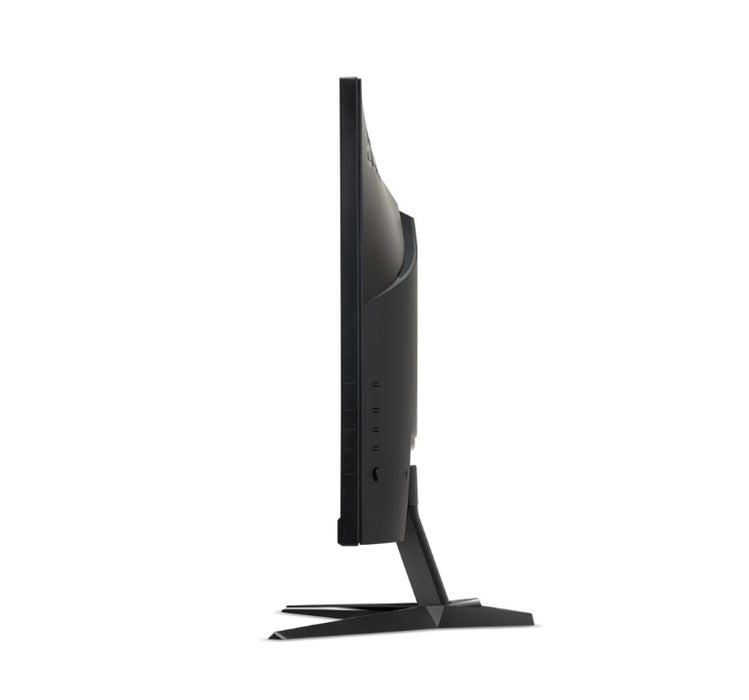 Acer Nitro QG241YX1bmiipx, 23.8'' FHD (1920x1080) IPS, ZeroFrame, 200Hz, 0.5ms (GTG мин.), HDR10, FreeSync Premium, 250nits HDMI, високоговорители, DP, аудио изход, VisionCare, енергиен клас E, черен, 2Y