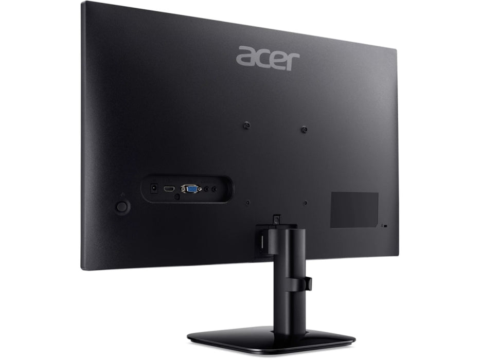 Acer KA242YE0bi, 24" IPS LED, ZeroFrame, FHD (1920x1080) FreeSync, 1ms(VRB), 100Hz, 100M:1, 250 cd/m2, VGA, HDMI, Audio in/out, Tilt,VESA, Черен