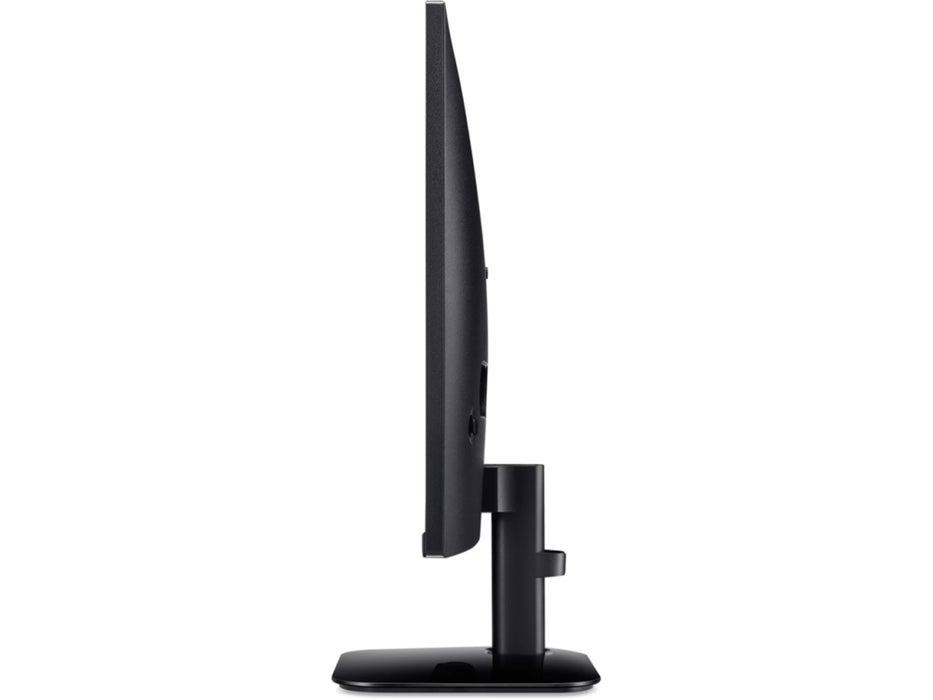 Acer KA242YE0bi, 24" IPS LED, ZeroFrame, FHD (1920x1080) FreeSync, 1ms(VRB), 100Hz, 100M:1, 250 cd/m2, VGA, HDMI, Audio in/out, Tilt,VESA, Черен