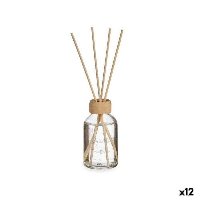 Ароматизирани Пръчици Acorde 50ML WHITE FLO 50ML WHITE FLO Бели цветя 50 ml (12 броя)
