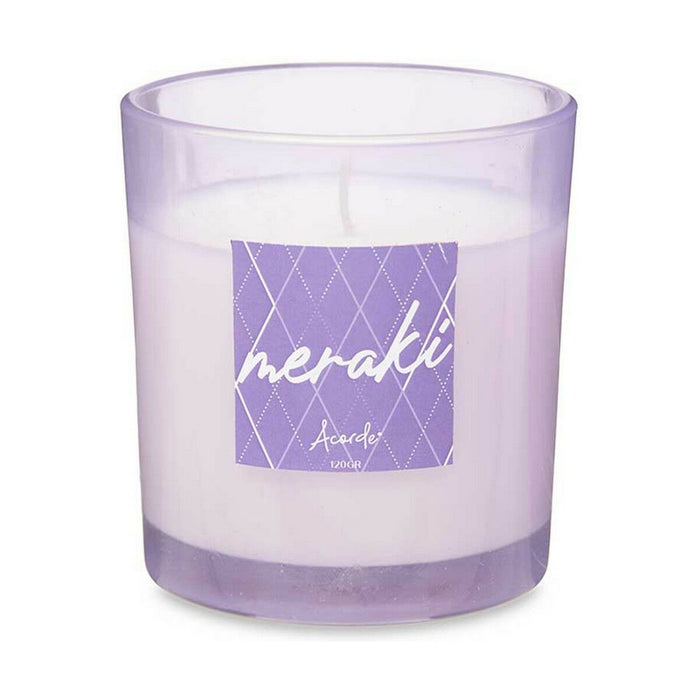Ароматизирана Свещ Acorde 86487 86487 Виолетов 120 g (12 броя)