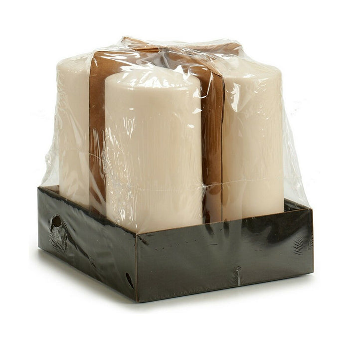 Свещ Acorde CY88200M CY88200M Сметана 9 x 20 x 9 cm 8,7 x 20 x 8,7 cm (4 броя)