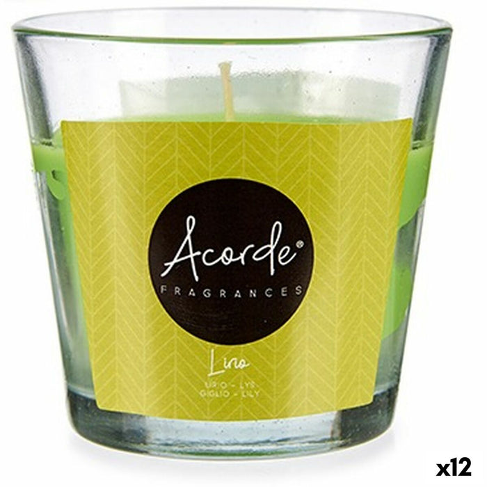 Ароматизирана Свещ Acorde 260-50H 260-50H Перуника 120 g (12 броя)