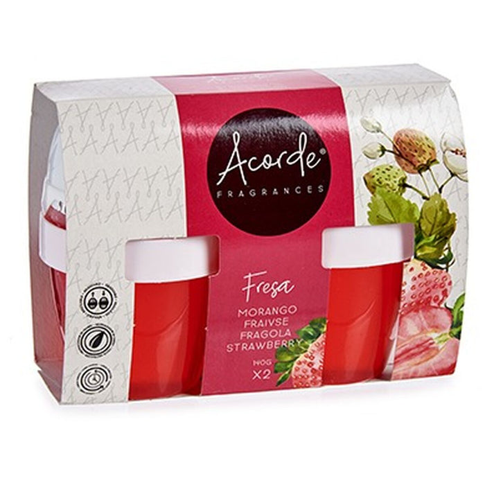 Комплект освежители за въздух Acorde 1165-FRESA 1165-FRESA Ягода Гел (24 броя)