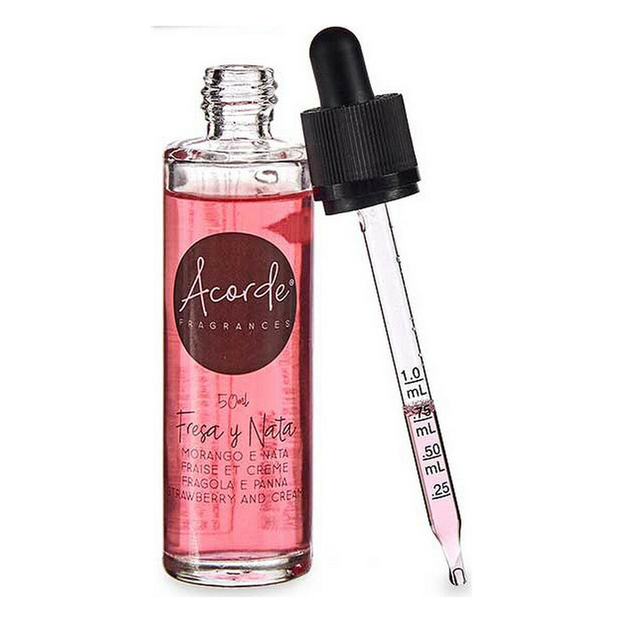 Водоразтворима Есенция Acorde 50ML-G-DROPPER 50ML-G-DROPPER Ягода Сметана 50 ml (12 броя)