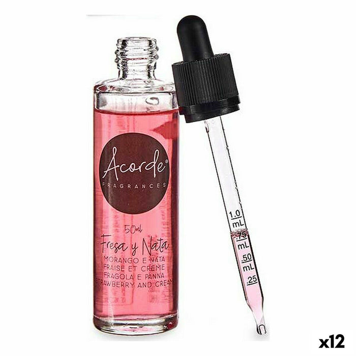 Водоразтворима Есенция Acorde 50ML-G-DROPPER 50ML-G-DROPPER Ягода Сметана 50 ml (12 броя)