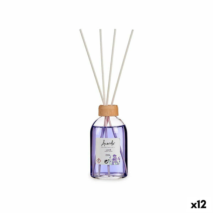 Ароматизирани Пръчици Acorde 83659 83659 Лавандула 100 ml (12 броя)
