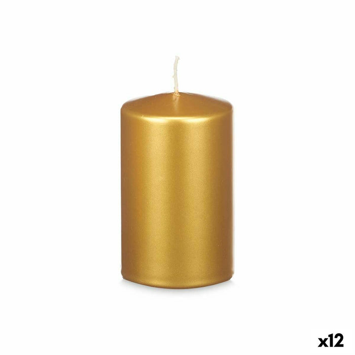 Свещ Acorde 92544 92544 Златен 9 x 15 x 9 cm (12 броя)