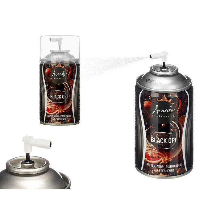 пълнителите за ароматизатор Acorde 58457 Black Opi 250 ml Spray (6 броя)