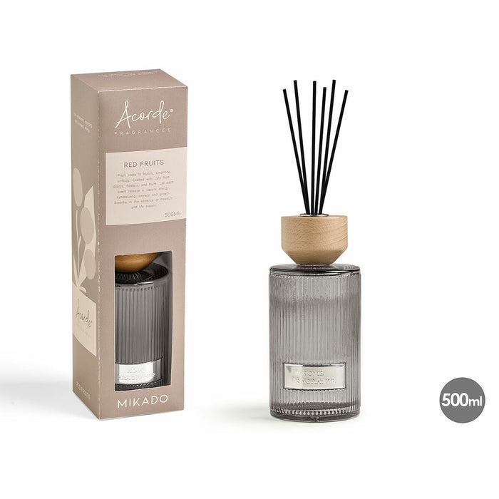 Ароматизирани Пръчици Acorde RED FRUITS 500 ml (6 броя)